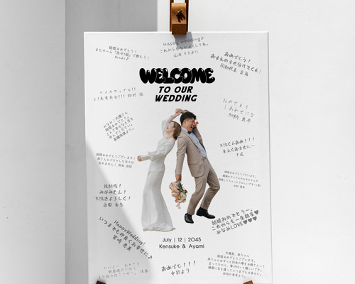 参加型ウェルカムボード 90c0037ae962f87ef7d52801d30389