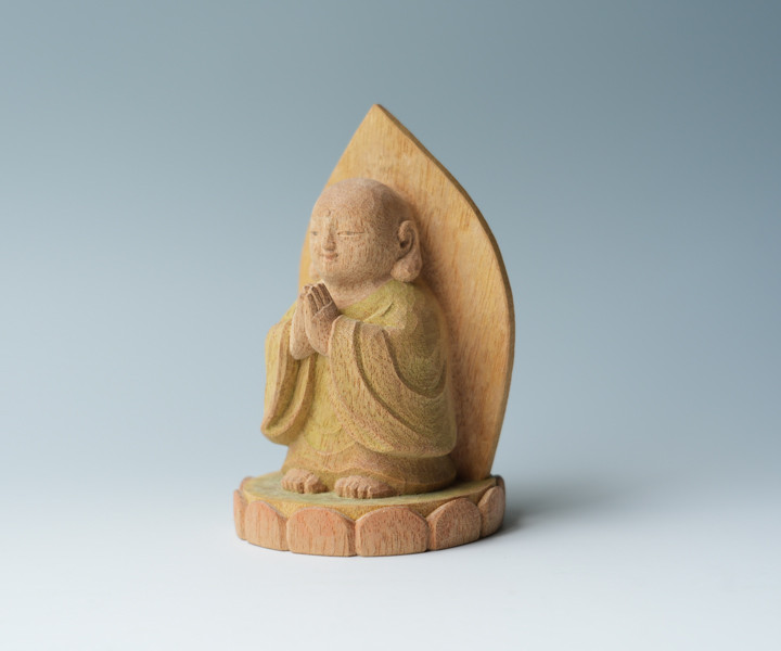 木彫　クスノキのお地蔵様