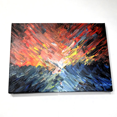 絵画2 Sunset 2025.06.15 絵画 s2art 通販 19470626｜Creema(クリーマ