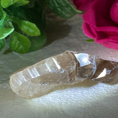 スモーキーエレスチャルクォーツ 原石 置物 【公式通販】