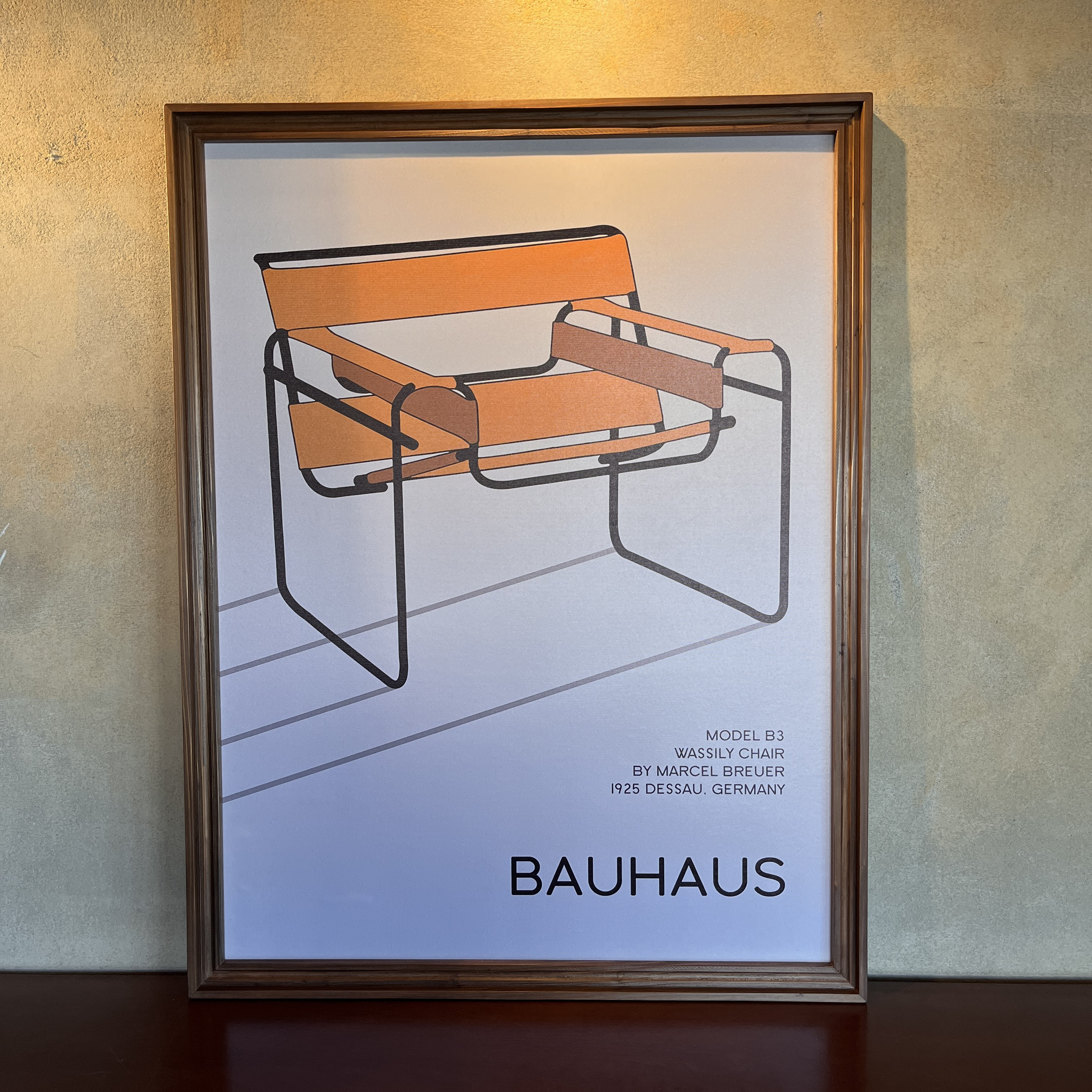特大フレームアート　ポスター　額縁　額装　絵画　アート　特大額縁845✖️650 バウハウス