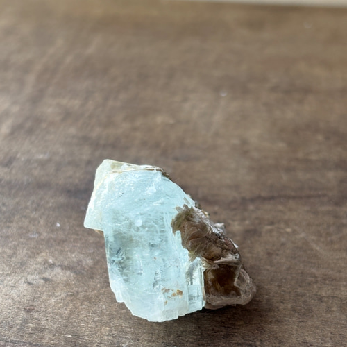 アクアマリン☆原石☆雲母＆母岩付き！！☆17.2g☆23mm その他