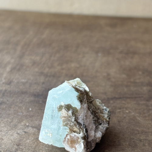 アクアマリン☆原石☆雲母＆母岩付き！！☆17.2g☆23mm その他