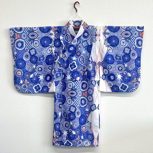 九谷焼作家が描く文様 子供浴衣・帯セット 夢見紋【KUTANI×KIMONO