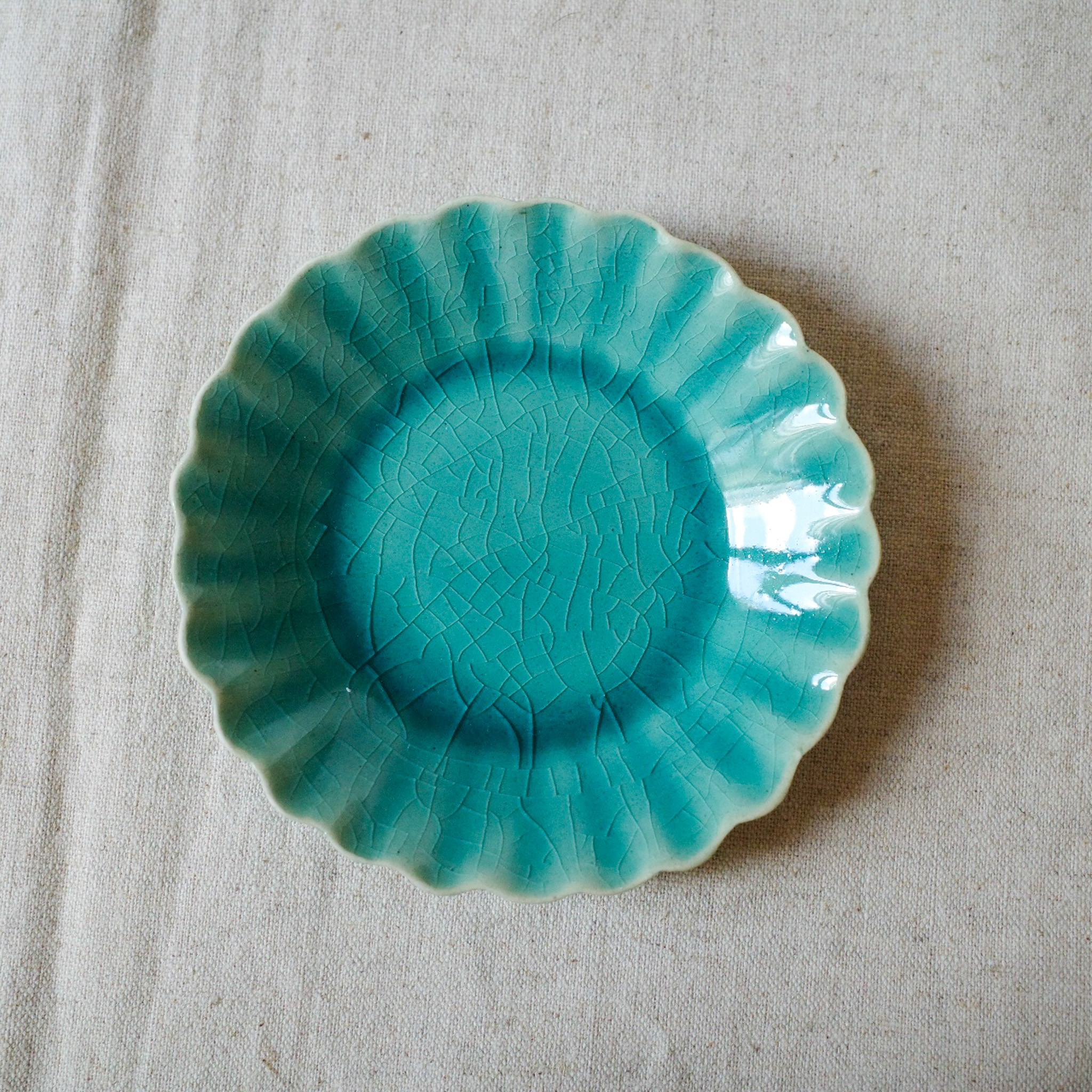 トルコ　陶器皿