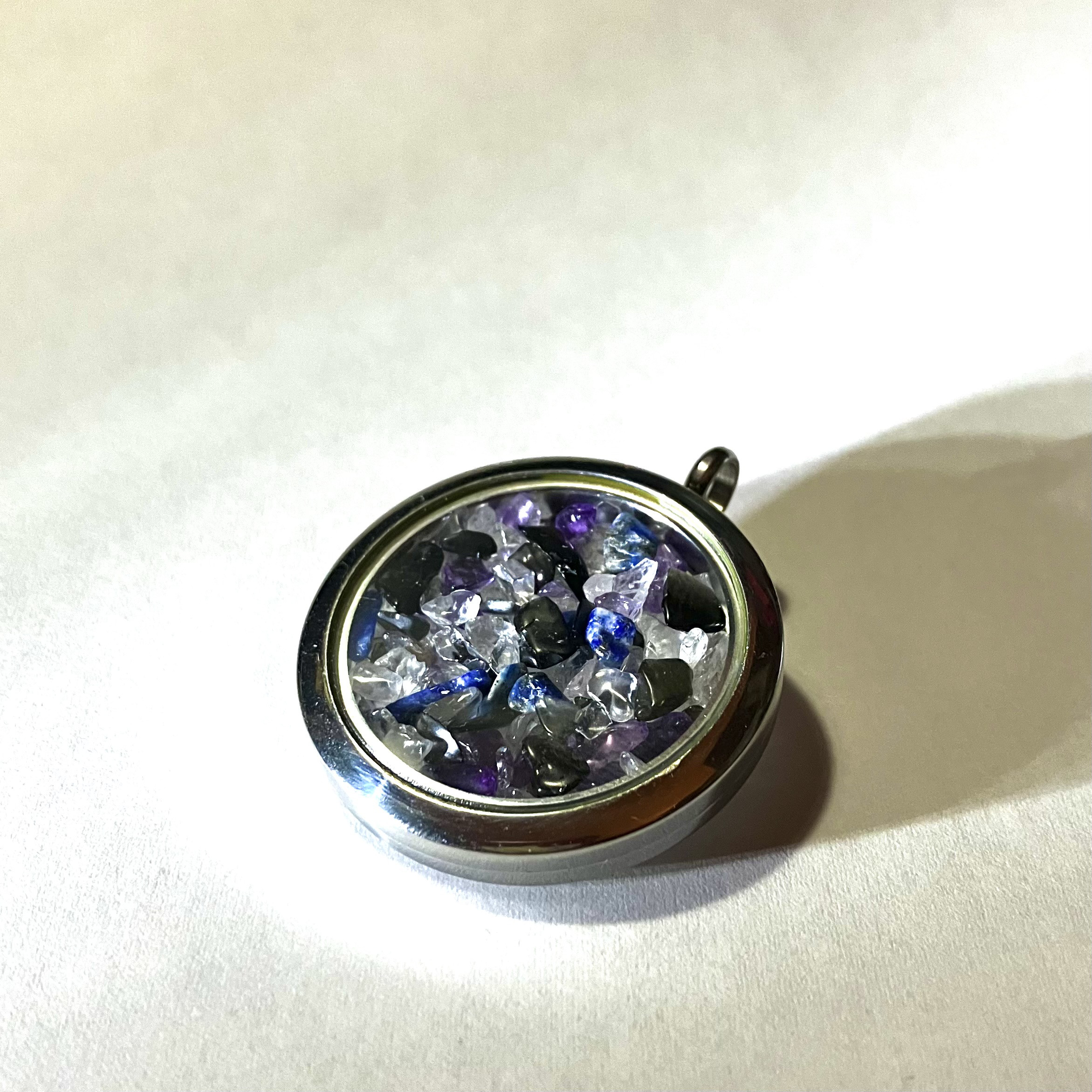 「浄守の御守 〜厄を祓いし守り石〜」　天然石　　お守り　浄化　防御　強力