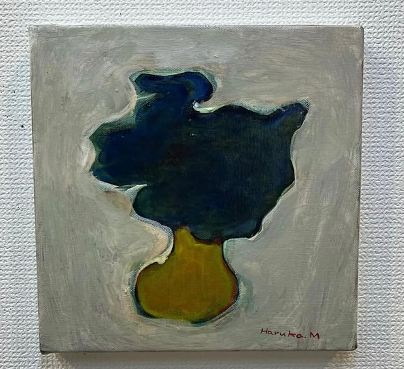 花が入った瓶のかたち 絵画 haruka831m 通販 19472412｜Creema(クリーマ)