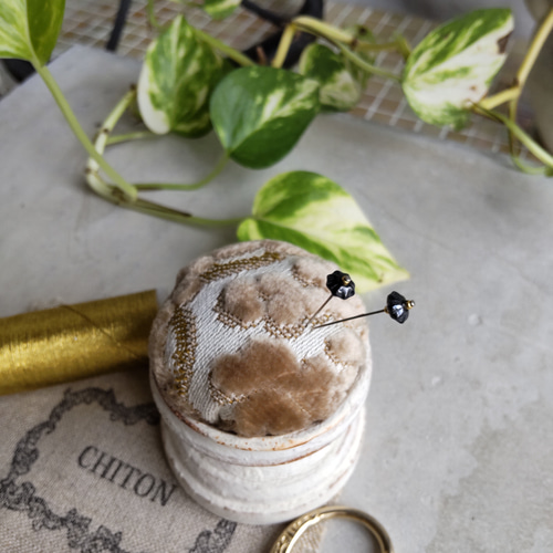 轆轤陶芸 針山 ピンクッション リングホルダー shiro no.1 その他