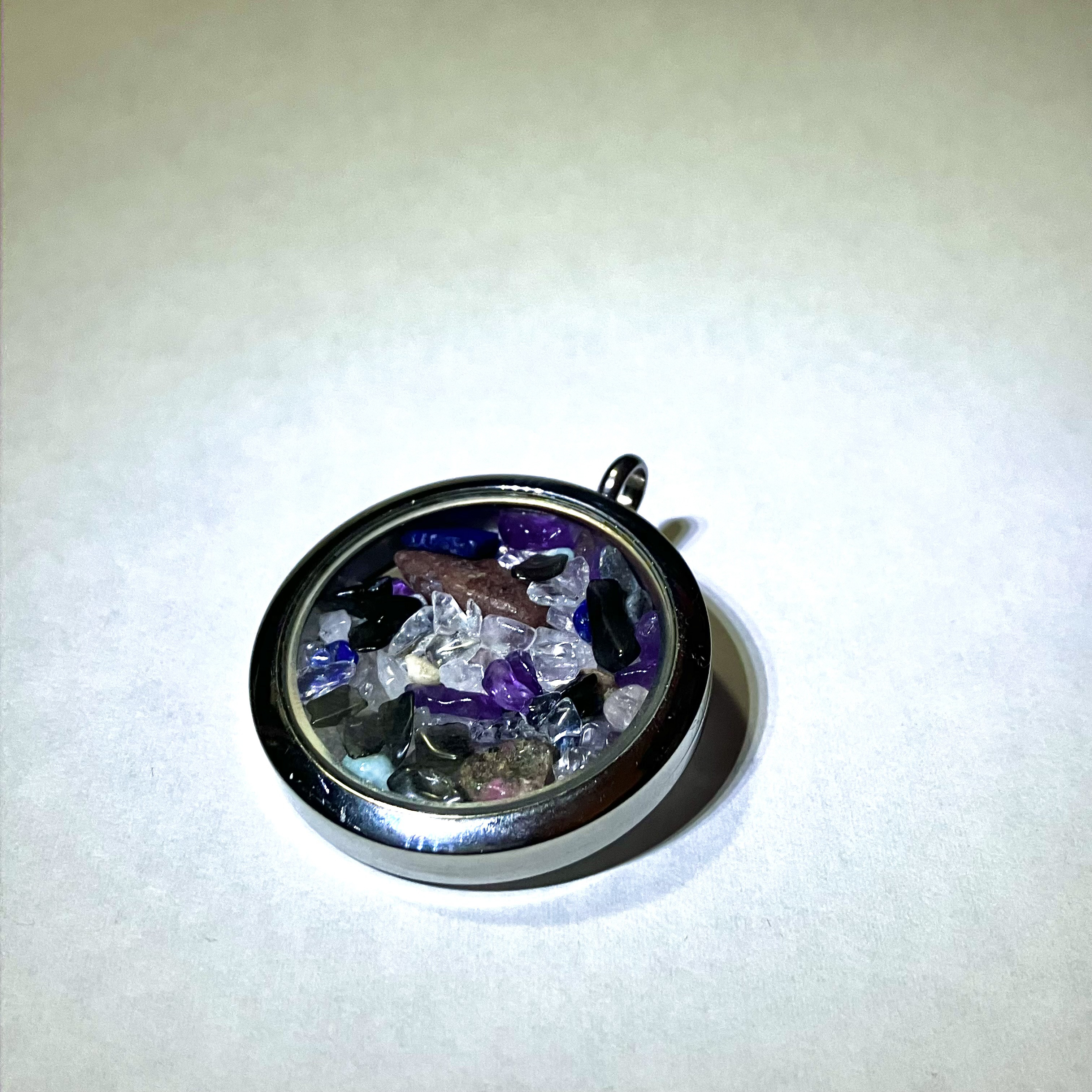 「浄め癒しの御守」　天然石　浄化　防御　癒し　強力