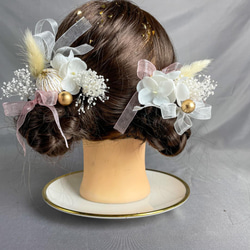 セルロイド アイボリー 花形ヘアピンセット レトロロマン 和装 ビンテージ eafee17caa8fa8719e044124e6cf06