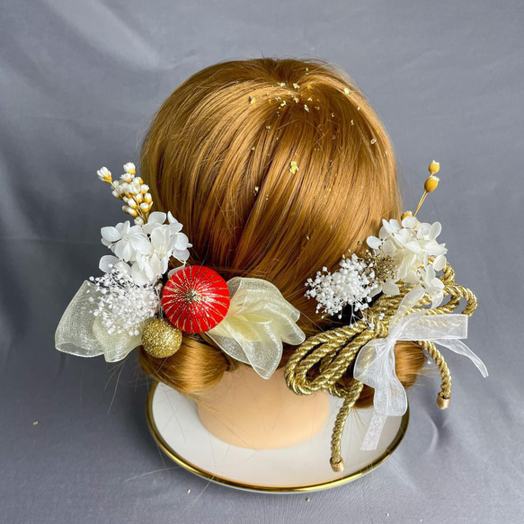 ☆華やかで上品☆お正月や卒業式に映える和風ヘアアクセサリー