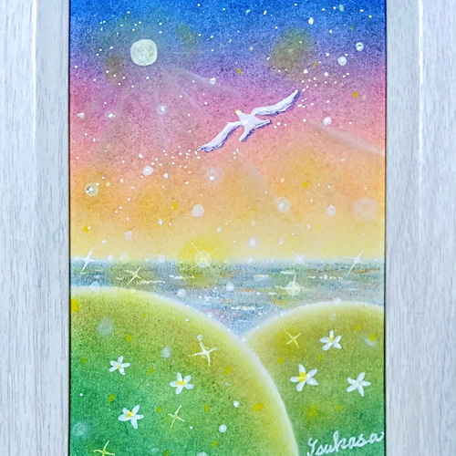 chie art原画パステル chie art 原画（パステル）