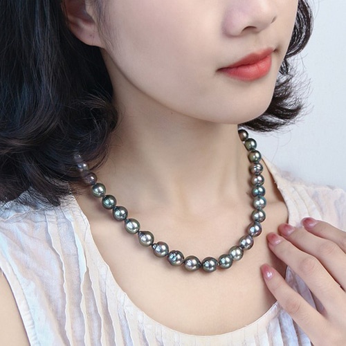 La Corser】ギャラクシーパールネックレス 9-11mm タヒチ産天然海水