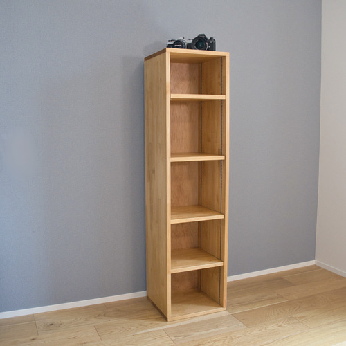 高さが変わるオープンシェルフ/高さ127cm×幅32cm×奥行き30cm 棚