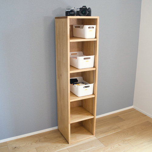 高さが変わるオープンシェルフ/高さ127cm×幅32cm×奥行き30cm 棚