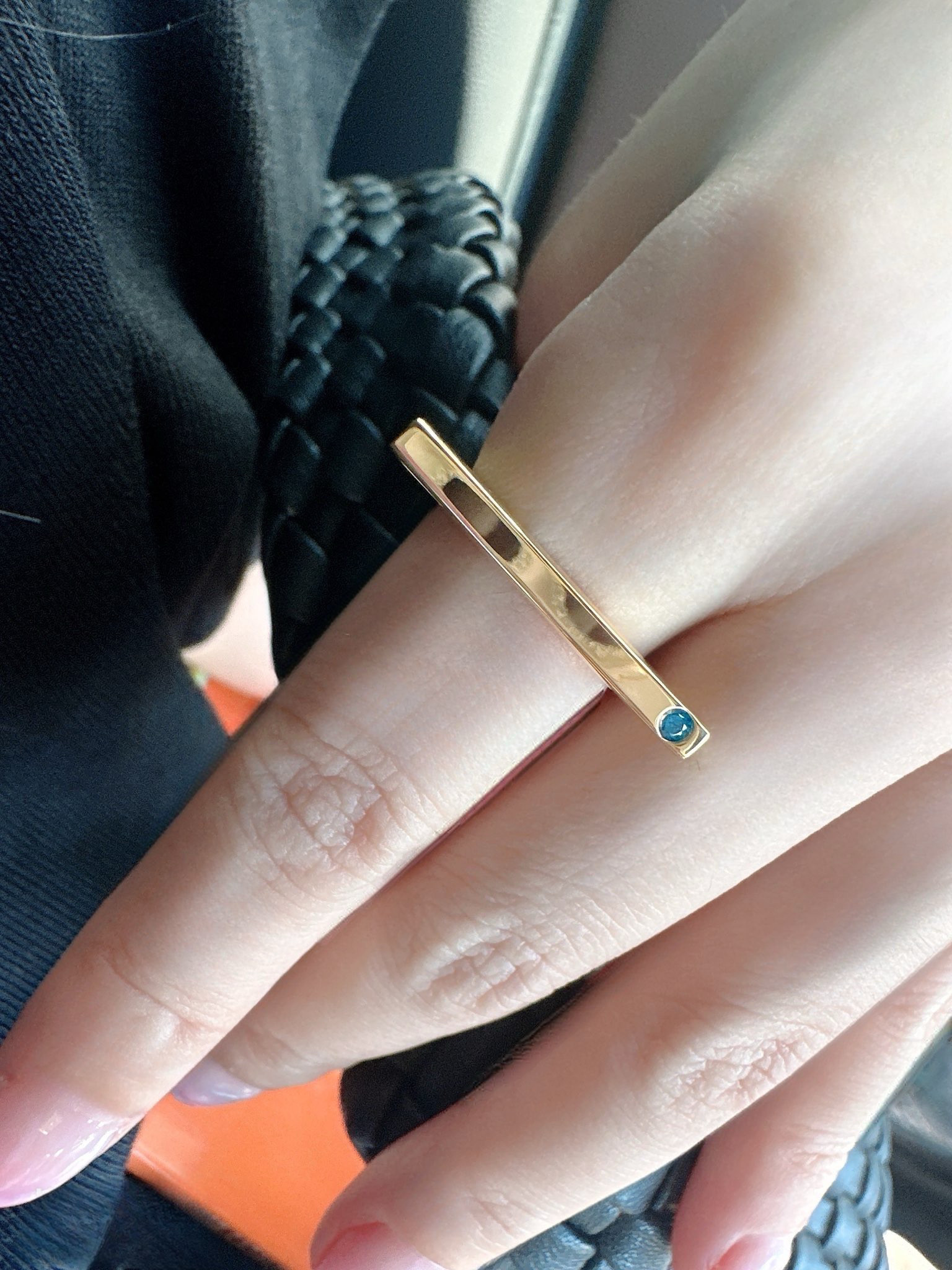 新作❤︎ [選べる誕生石]スティックリングR0914B