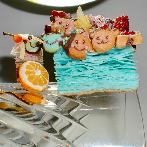 ③C サクサク クッキーパイ♪ フェイクスイーツ 樹脂粘土 ドール