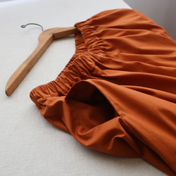 ＊ラスト２最終ＳＡＬＥ　８５ｃｍ　太ゴム入ギャザー裾バルーン パンツ　ワイド幅広ドロワーズ ジョッパーズゆったりF18A 7枚目の画像