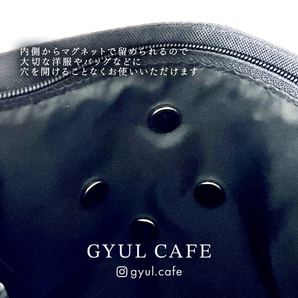 【受注生産】美濃焼タイルのマグネットブローチ 4枚目の画像