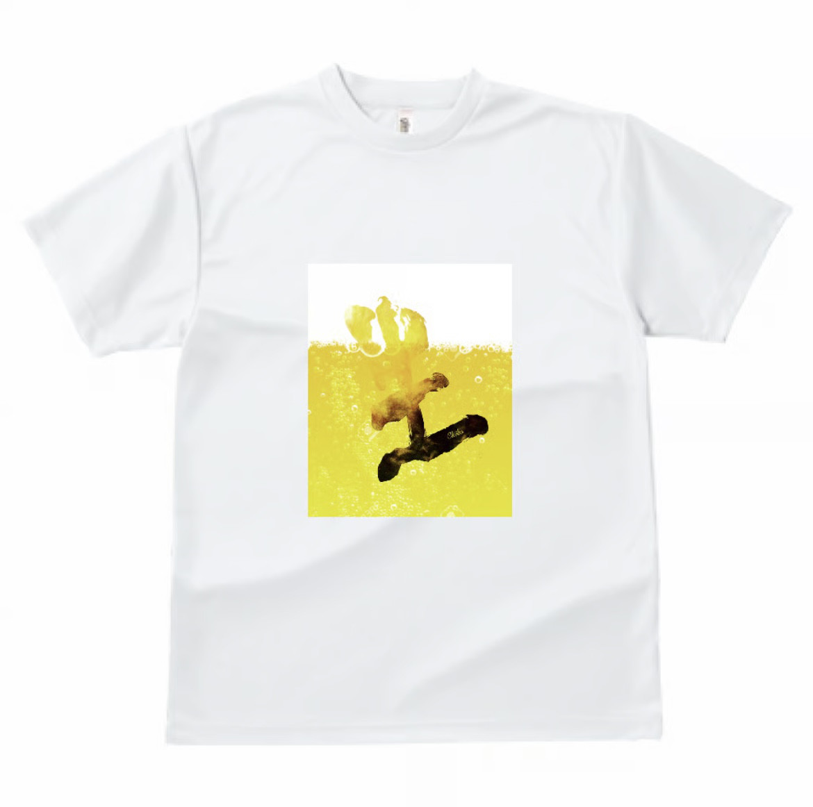 生ビール　オリジナルTシャツ　ホワイト　Mサイズ