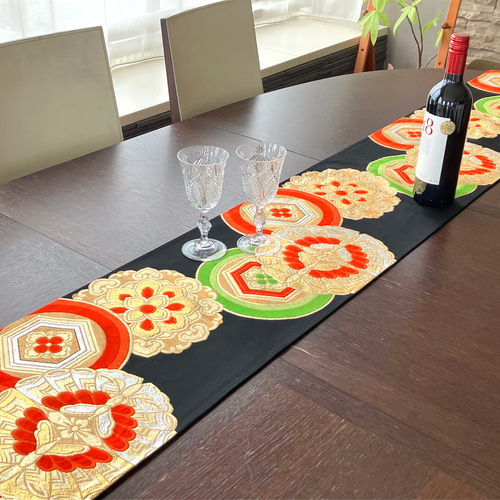 着物 帯 テーブルランナー BTR003 その他キッチン小物 Japanese Style