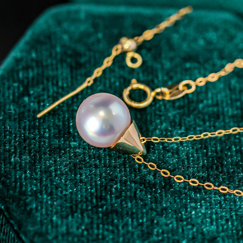 La Corser】日本製 7.5-10mm アコヤ真珠 天然海水真珠 パール