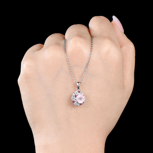 楽天市場】桜の花びら ネックレス 18K レディース ローズ