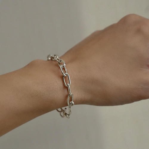 silver925 original ovalchain bracelet ブレスレット saint