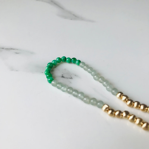[B510-013］ 翡翠　ブレスレット　天然石　ミャンマー産　sv925 B510-013］ ジェイド JADE ヒスイ 本翡翠 ブレスレット 天然石