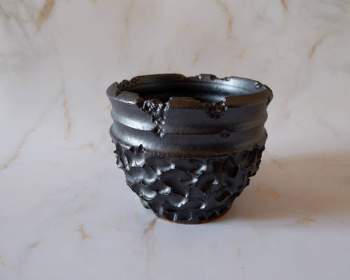 陶器　鉢　アガベ　パキプス　植物　多肉　塊根　盆栽　手作り　和　日本　沖縄 陶器 鉢 アガベ パキプス 植物 多肉 塊根 盆栽 手作り 和 日本 沖縄