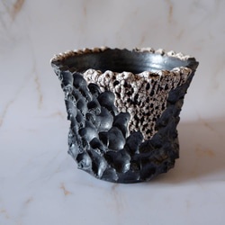 新品!!4個セット 伝市鉢 4号 黒化粧 (アガベ パキポディウム 塊根 作家鉢 Kaiju Plant 怪獣ポットEco4.5 スリット鉢 4.5号 麦わら再生プラ鉢