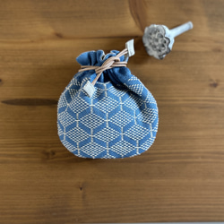 はらぺこ プネクド ケッピ ポーチ 巾着 ソンホ 未開封 公式 アニマル刺繍・巾着ポーチ - Orné de Feuilles(オルネドフォイユ