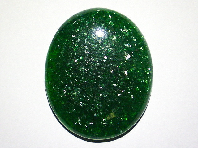 ピカチュウ　グリーンアベンチュリン　天然石　グリーンクォーツ ☆グリーンアベンチュリン☆18.8ct/25.0mm☆天然石砂金水晶
