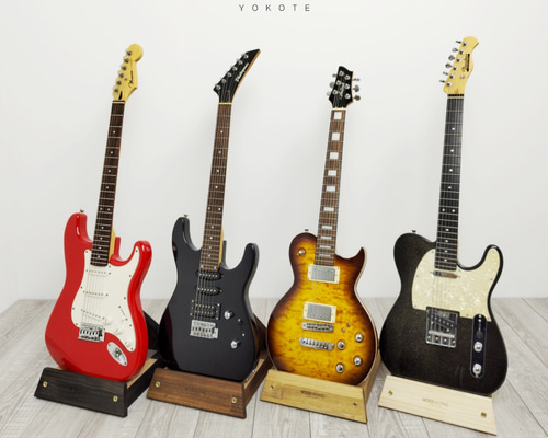 WOODWORKS ギタースタンド 1本掛 エレキギター用 ラッカー塗装