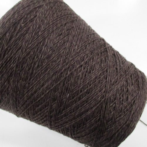中細 カシミヤ10ジロンウール90 ブラウン560g k21 毛糸 間島福平商店