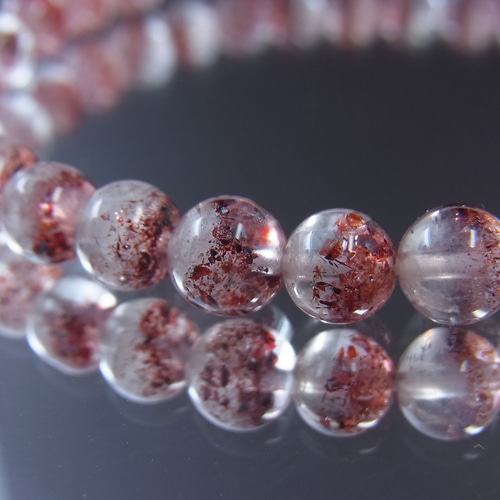 お得品】虹入り ストロベリークォーツ レピドクロサイトインクォーツ