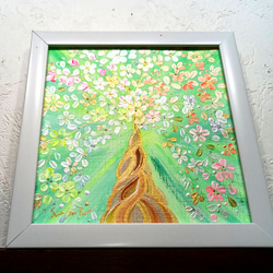 風水開運幸せ絵画＊夢色光画〜子龍六芒星玉on龍体文字/ブルー〜楽しい知らせ　明る 風水幸せ絵画＊夢色光画〜子龍 六芒星玉/パープル〜チャレンジ