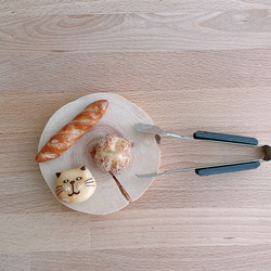 おままごとセット　本物のパン生地で作ったミニチュアパン 2枚目の画像