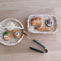 おままごとセット　本物のパン生地で作ったミニチュアパン 3枚目の画像