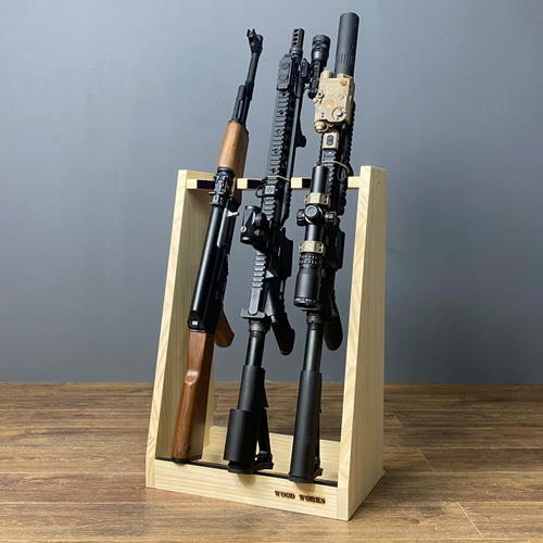 WOOD WORKS ライフル スタンド 3丁用 高級感な木目 中古 Amazon.co.jp: WOOD WORKS 日本製 ライフルスタンド 3丁掛