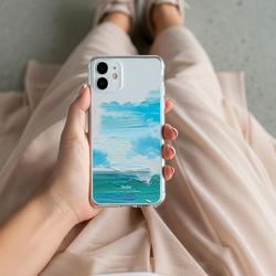 【全機種対応】空 アート / スマホケース / Xperia10VI / GooglePixel9 / iPhone16 6枚目の画像