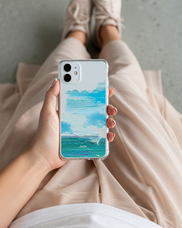 【全機種対応】空 アート / スマホケース / Xperia10VI / GooglePixel9 / iPhone16 6枚目の画像