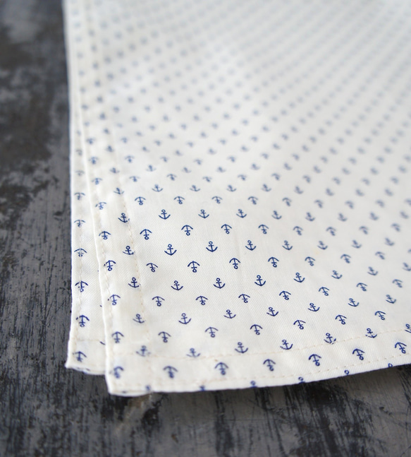 バンダナハンカチ[アンカー・ネイビー] H038Anchor Navy 1枚目の画像