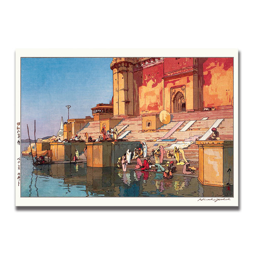吉田博「グランドキャニオン」 木版画複製 A3サイズ 297×420mm