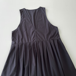 ジャンパースカート　* Cotton素材 Brown Grey * 12枚目の画像