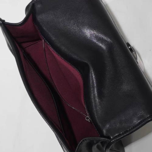 本革】レザー ブラック チェーンバッグ レディース 新作 高級 ニシェ