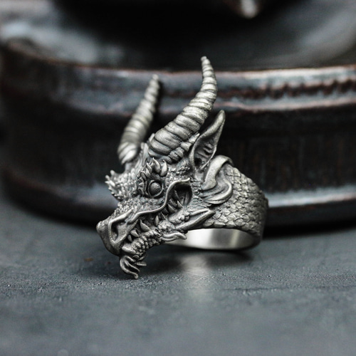 AVALANCHEシルバー925ドラゴンペンダントヘッド