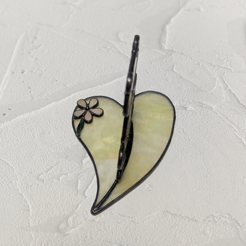 ステンドグラス、蛙の置物、癒しのほほえみカエル（大）、インテリア