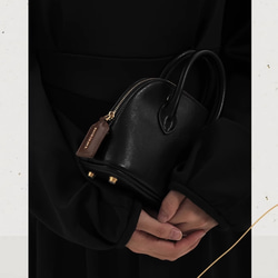 【新品未使用】ミニスタッドベルベットスモールショルダーバッグ - ブラック Stella McCartney ステラマッカートニー ベルベットミニ