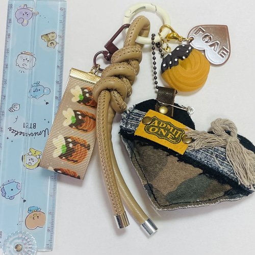 じゃらじゃらキーホルダー キーホルダー バッグチャーム